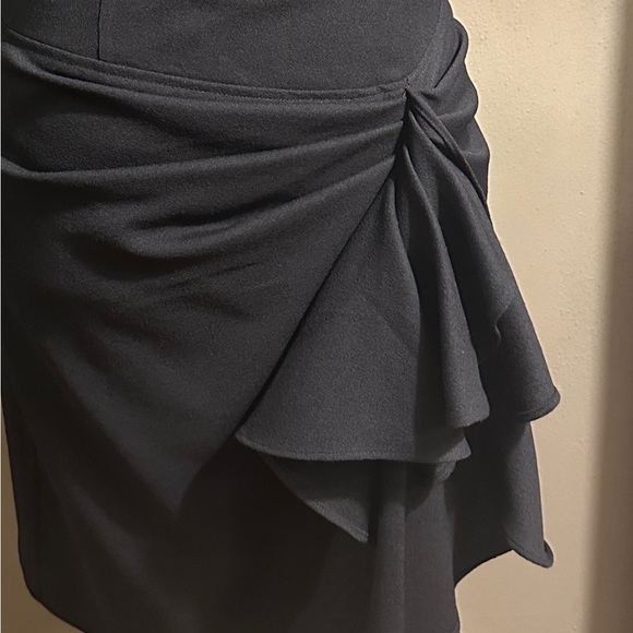 Poleci faux wrap dress size 2, gathering in front at waist, perfect condition - Picture 4 of 6